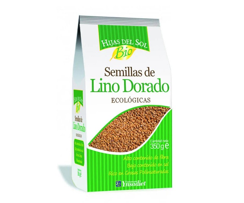 Semillas de lino dorado hijas del sol 350 gr Ynsadiet
