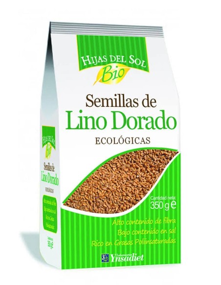 Semillas de lino dorado hijas del sol 350 gr Ynsadiet