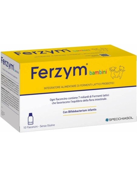 Ferzym junior 10 viales Specchiasol
