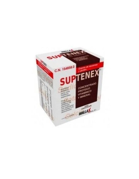 Suptenex chocolate 15 sobres Wallax Farma