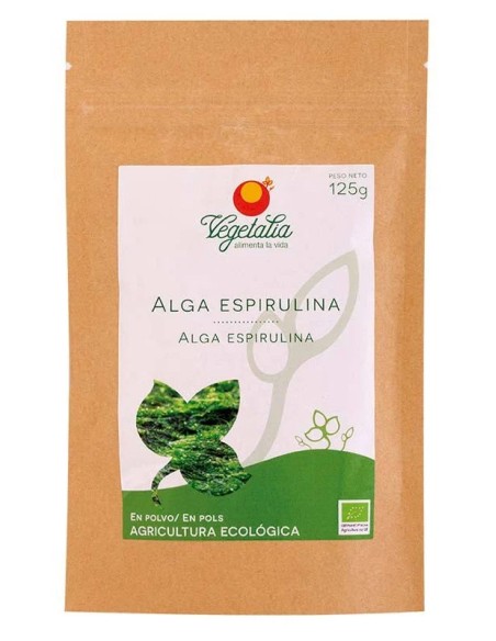 Alga espirulina bio 125 gr Vegetalia