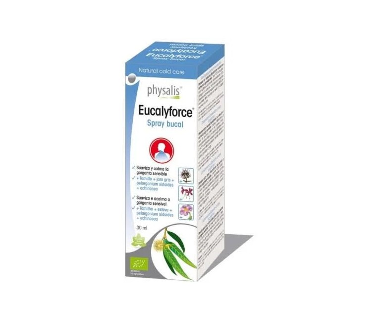 Eucalyforce spray bucal bio 30 ml Physalis