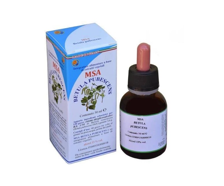 Msa Betula pubescens yemas 50 ml HERBOPLANET