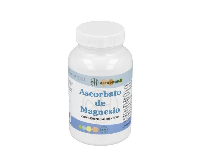 Ascorbato de magnesio polvo 200 gr Alfa Herbal