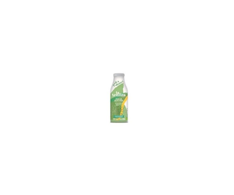Jugo de aloe vera 100% sin pulpa eco 1 l La Vendita
