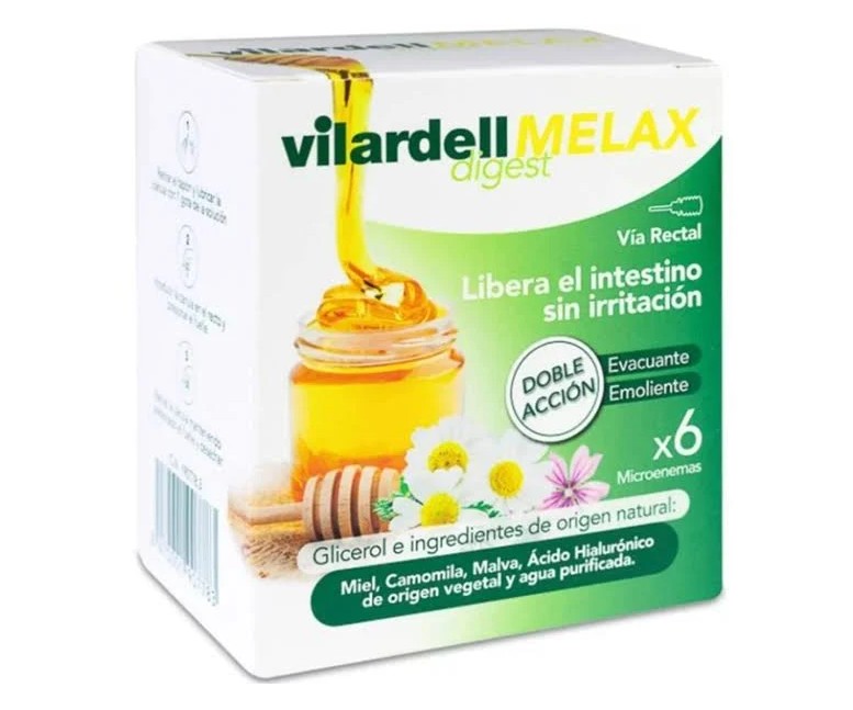 Vilardell digest melax microenemas 6 cap - 9 gr Vilardell