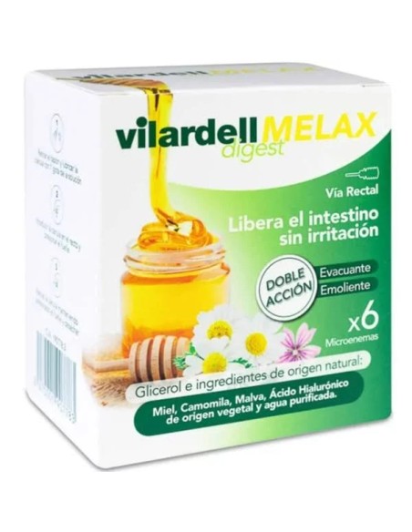 Vilardell digest melax microenemas 6 cap - 9 gr Vilardell