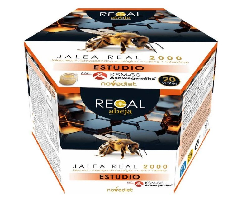 Regal abeja estudio jalea real 20 viales Novadiet