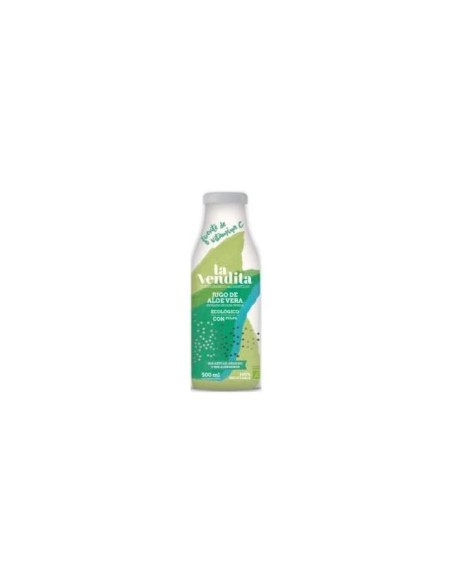 Jugo de aloe vera 100% con pulpa eco 500 ml La Vendita