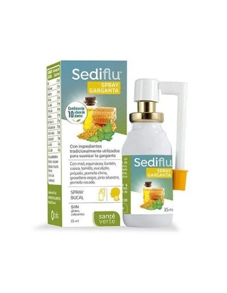 Sante verte sediflu spray garganta 15 ml Sante