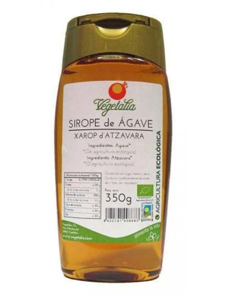 Sirope de agave bio 350 gr Vegetalia
