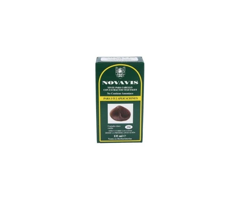 Tinte novavis 5m castaño claro caoba 135 ml Novavis