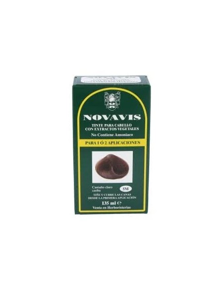 Tinte novavis 5m castaño claro caoba 135 ml Novavis