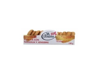 Roscos navidad naranja-jengibre eco vegan