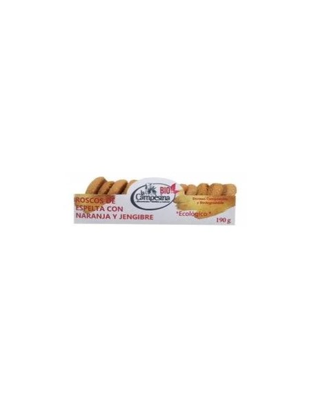 Roscos navidad naranja-jengibre eco vegan 190 gr LA CAMPESINA