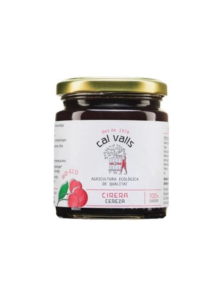 Mermelada de cereza eco 240 gr Cal Valls