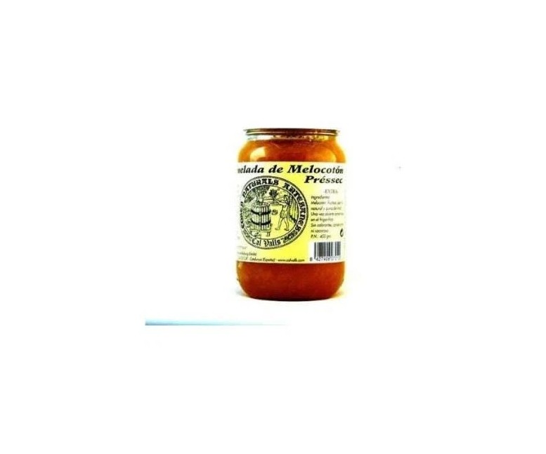 Mermelada de melocotón nat s/a 400 gr Cal Valls