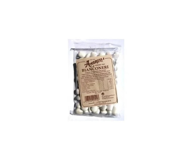 Bianconeri regaliz a la menta expo 10 cap - 100 gr Amarelli