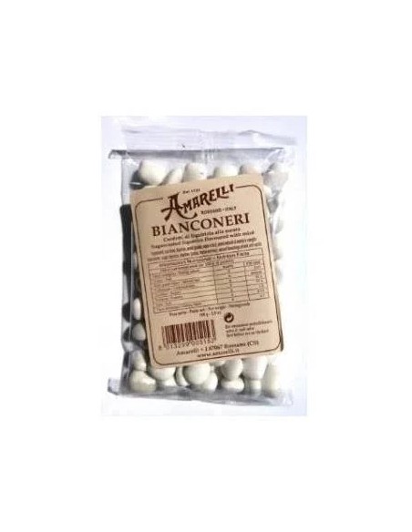 Bianconeri regaliz a la menta expo 10 cap - 100 gr Amarelli