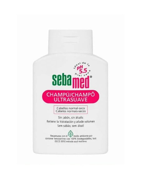 Champú ultra suave cabello normal-seco 400 ml Sebamed