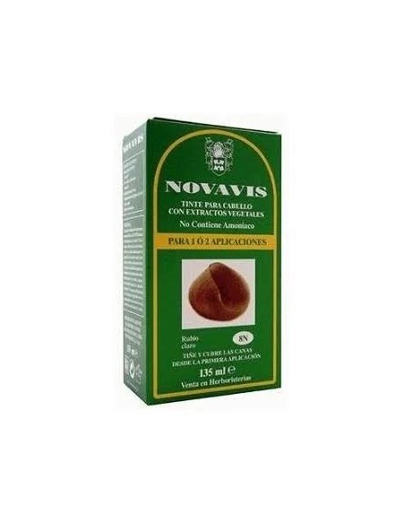 Tinte Novavis 8n Rubio Claro 135 ml Novavis