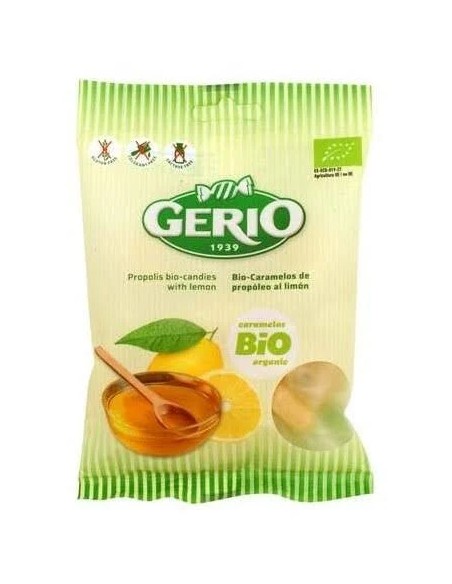 Caramelo propóleo al limón bio sg 1 kg Gerio
