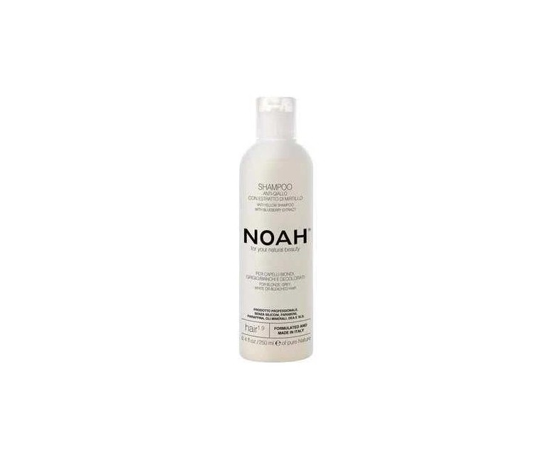 Champú antiamarillo con ext arándano azul 250 ml Noah