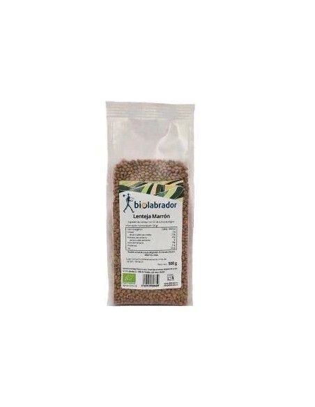 Lenteja marrón 500 gr Biolabrador
