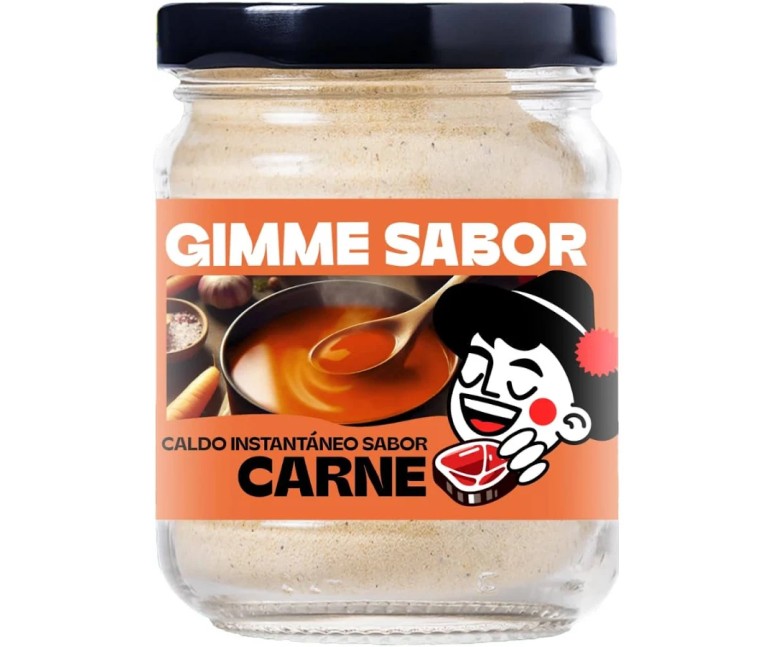 Caldo vegano sabor carne 125 gr Gimme Sabor