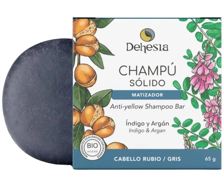 Champú sólido bio matizador de canas 65 gr Esi