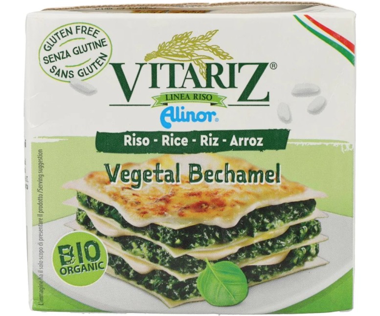 Salsa bechamel de arroz bio sg s/lactosa 500 ml Vitariz