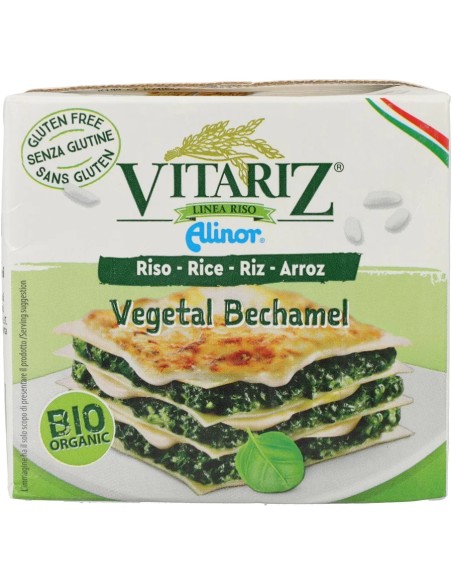 Salsa bechamel de arroz bio sg s/lactosa 500 ml Vitariz