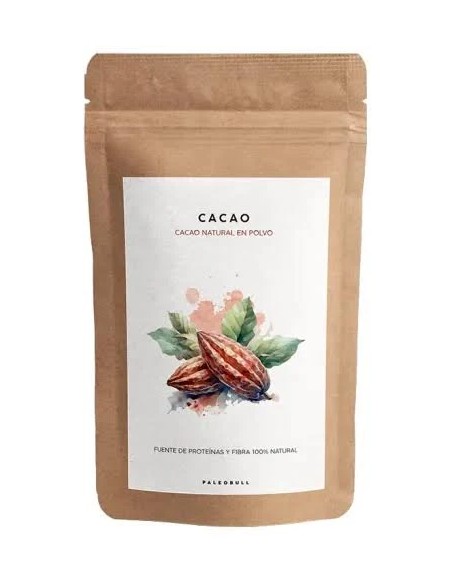 Cacao natural polvo 250 gr Paleobull