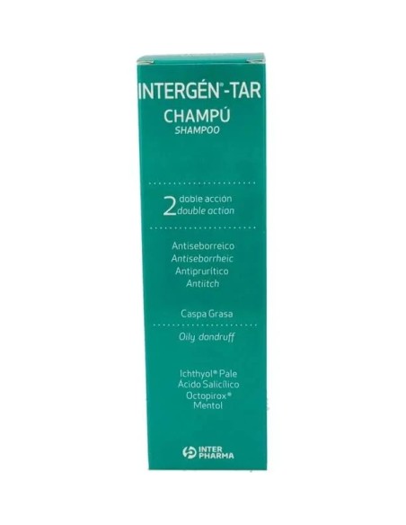 Intergen tar champú 250 ml Interpharma