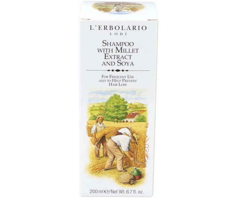 Champú de mijo y soja 200 ml L'Erbolario