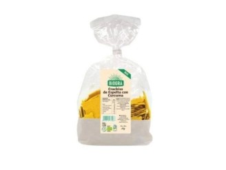 Crackiss espelta cúrcuma pimienta bio vegan