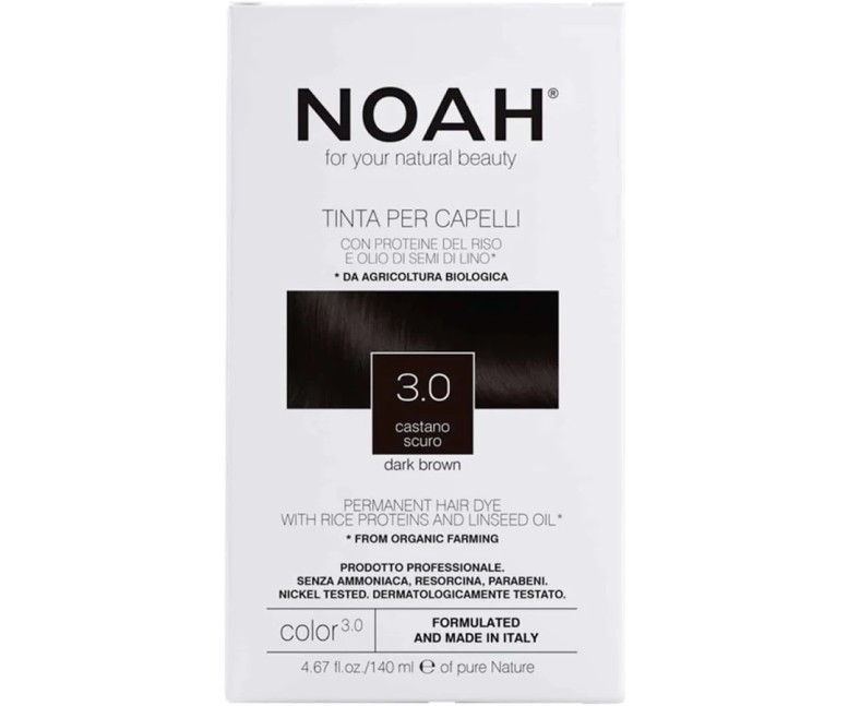 Tinte capilar castaño oscuro 140 ml Noah