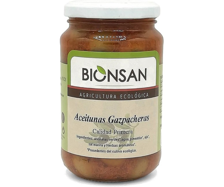Aceituna gazpachera eco 200 gr Bionsan