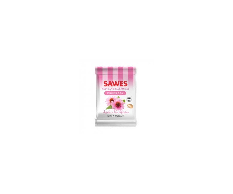 Pastillas balsám s/azúcar equinácea vit c 50 gr Sawes