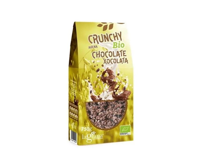 Crunchy avena choco eco 750 gr La Grana