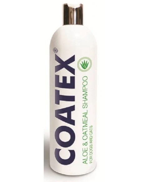 Coatex champú aloe y avena perros y gatos vet 250 ml Vetplus veterinaria