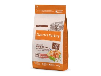 Nature's variety feline adult salmon noruega vet