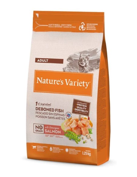 Nature's variety feline adult salmon noruega vet 7 kg Nature's Variety veterinaria