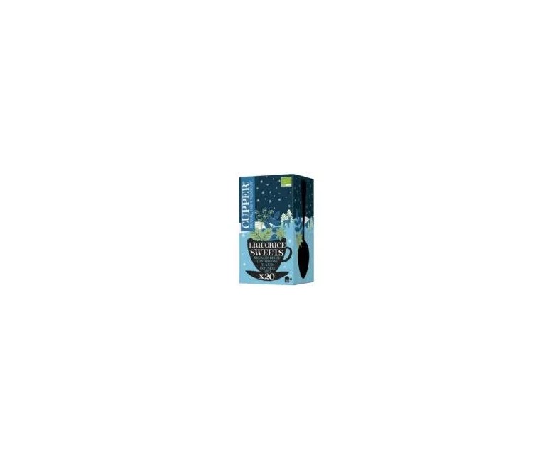 Liquorice sweets regaliz hinojo inf bio vegan 20 gr Cupper