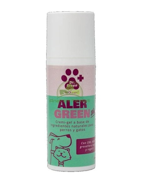 Alergreen skin perros y gatos crema-gel 50 ml Dr. Green veterinaria