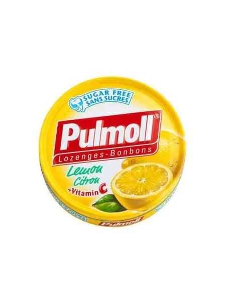 Pulmoll cajita limón sin azúcar 45 gr Pulmoll