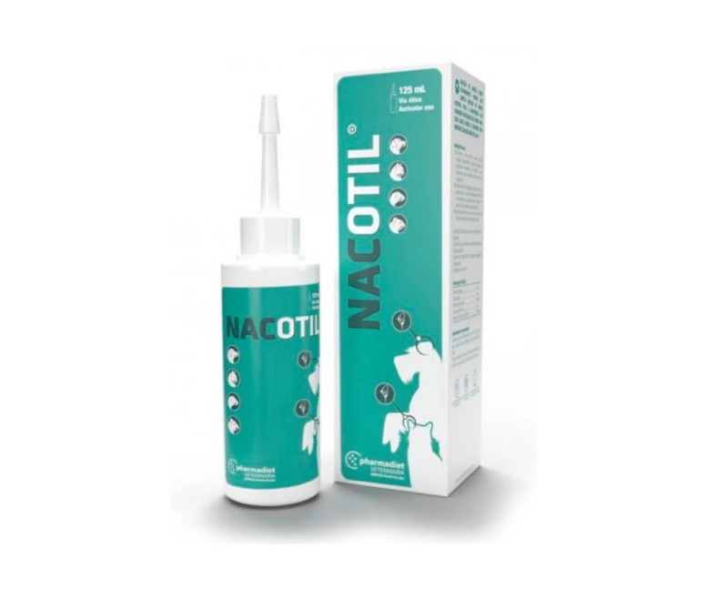 Nacotil sol ótica vet 125 ml Pharmadiet