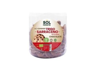 Cookies de trigo sarraceno y chocolate bio