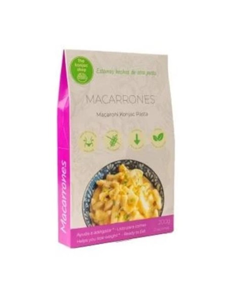Macarrones de konjac sg vegan s/a 200 gr The Konjac Shop