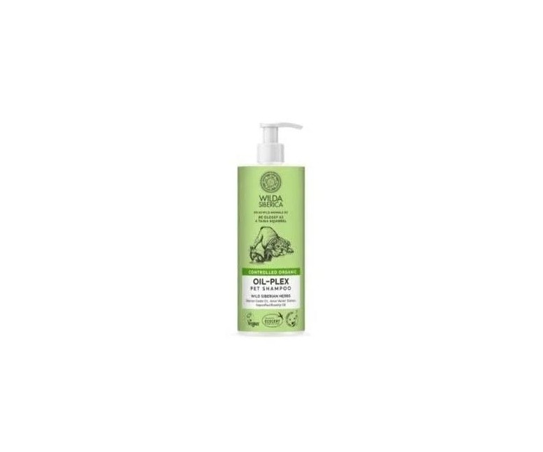Champú Oil-plex para mascotas 6 uds - 400 ml Wilda veterinaria